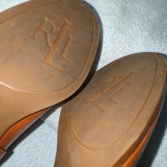 Lauren Ralph Lauren Dylan suede and leather mid heel boots. Size 8.5 - Picture 14 of 15